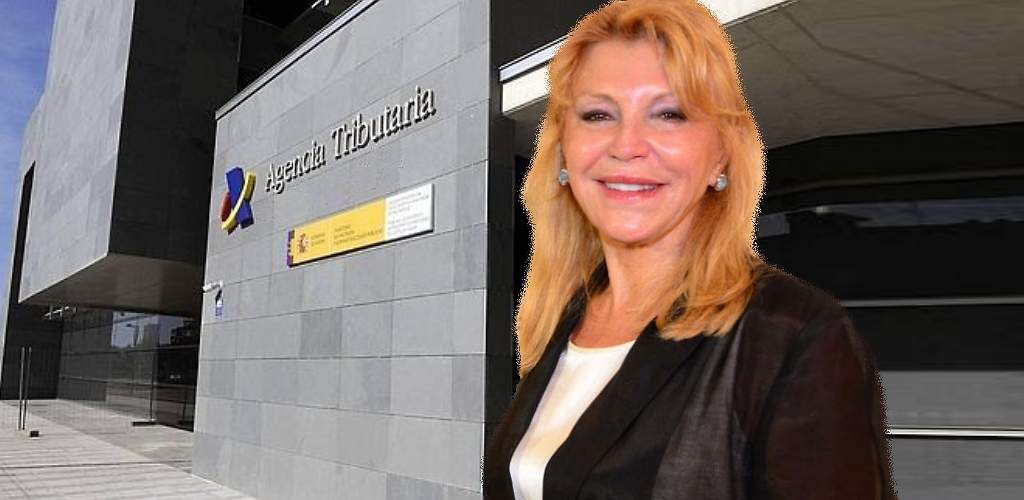 Pillamos a Tita Thyssen en la sede central de la Agencia Tributaria
