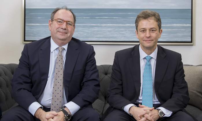 Rafael Valera y Julian Pascual