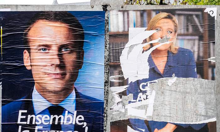 macron le pen francia