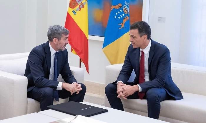 Fernando Clavijo y Pedro Snchez
