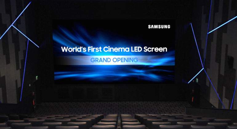 Samsung estrena la primera pantalla LED para cines