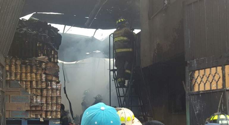 Se registra incendio en Xochimilco Se registra incendio en Xochimilco
