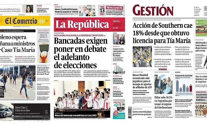 Revista de prensa del Per