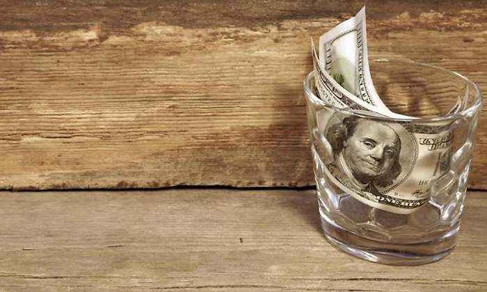 dolar vaso