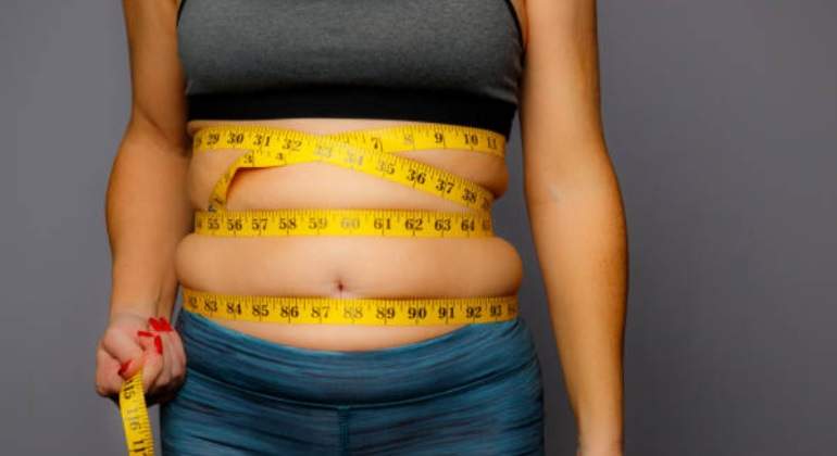 Mujer con obesidad