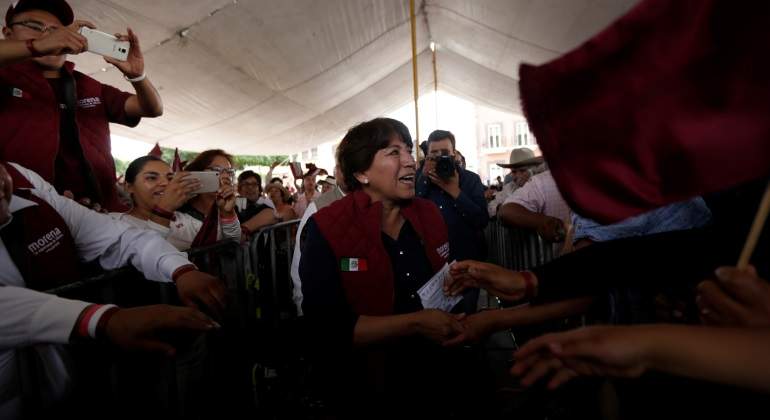Delfina Gómez, candidata de Morena al Edomex, presenta su equipo de transición