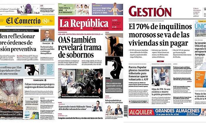 Revista de prensa del Per