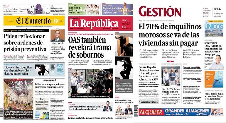 Revista de prensa del Per