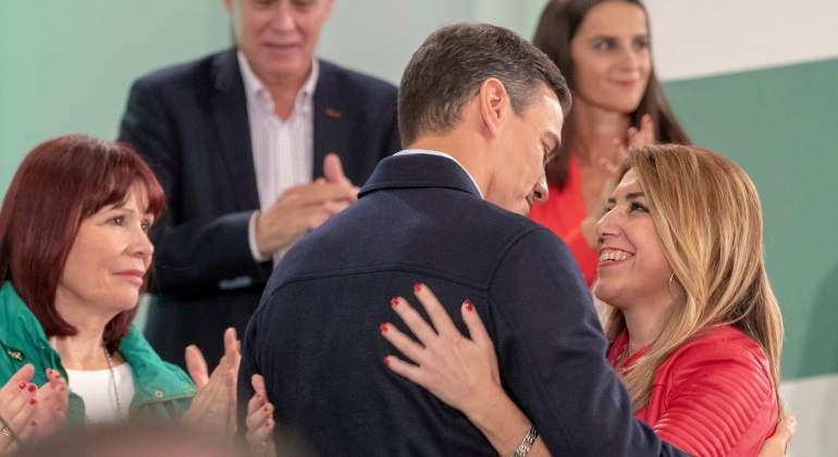 Sánchez escenifica en Andalucía su apoyo a Susana Díaz de cara a las autonómicas de diciembre