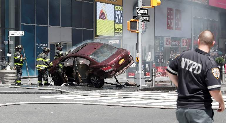 EEUU: Ex marine con antecedentes penales causó fatal accidente en Times Square EEUU: Ex marine con antecedentes penales causó fatal accidente en Times Square