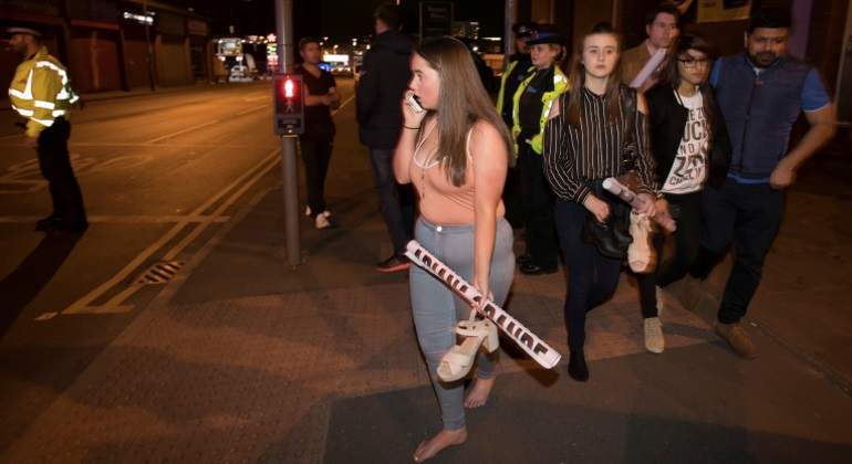 Policía británica: varios 'muertos y heridos' tras explosión en el Manchester Arena
