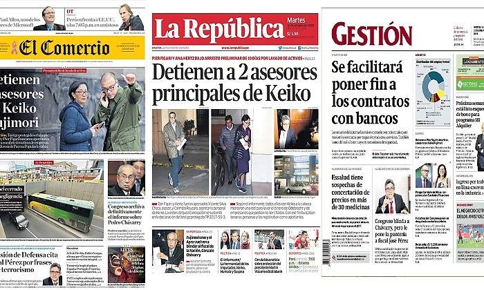 Revista de prensa del Per