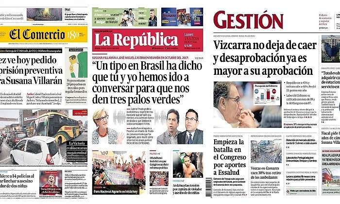 Revista de prensa del Per