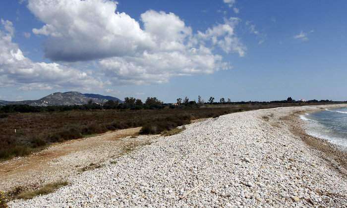 Playa virgen del PAI Doa Blanca Golf en Torreblanca GUILLERMO LUCAS