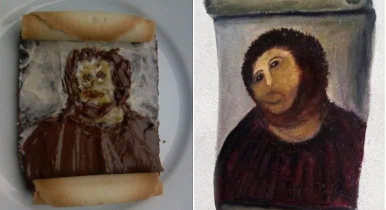 La nueva moda en Twitter: recrear los cuadros más famosos en sándwiches