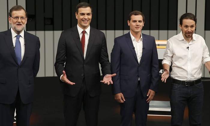 rajoy-sanchez-rivera-iglesias-debate13JUN16-efe.jpg
