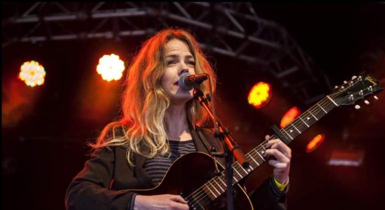 La cantante Christina Rosenvinge