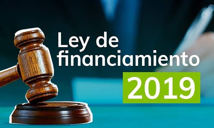 ley financiamiento