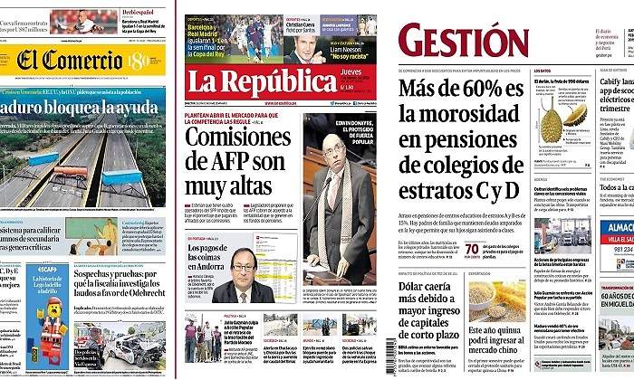 revista de prensa del Per