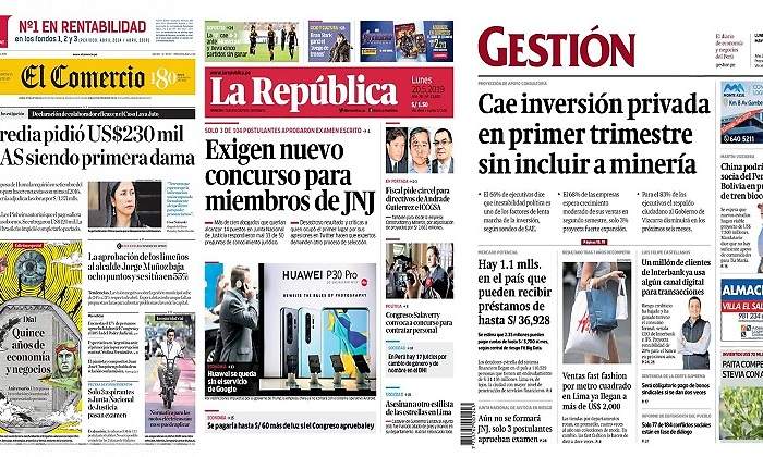 Revista de prensa del Per