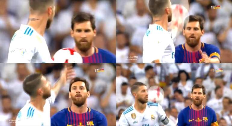 ¿Qué se dijeron Messi y Sergio Ramos tras el vacile del madridista?