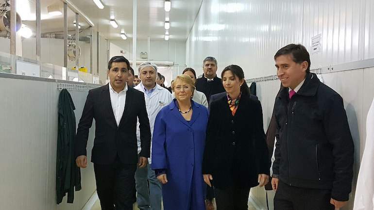 Bachelet evacúa de emergencia aeropuerto de Auckland por aviso de incendio Bachelet evacúa de emergencia aeropuerto de Auckland por aviso de incendio