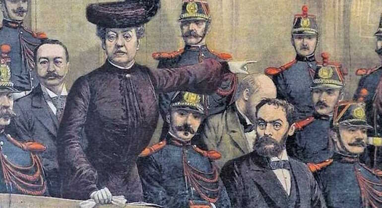 Thérèse Humbert durante el juicio
