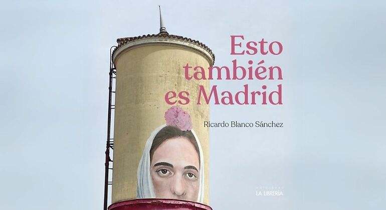 Portada del libro esto también es Madrid con el silo de carabanchel