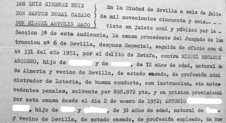 Sentencia del Caso Escámez