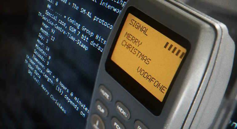 El primer SMS de la historia