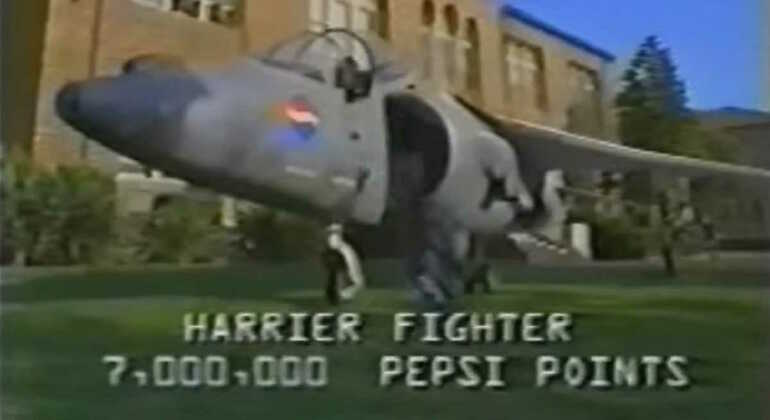 Captura de pantalla del anuncio de Pepsi