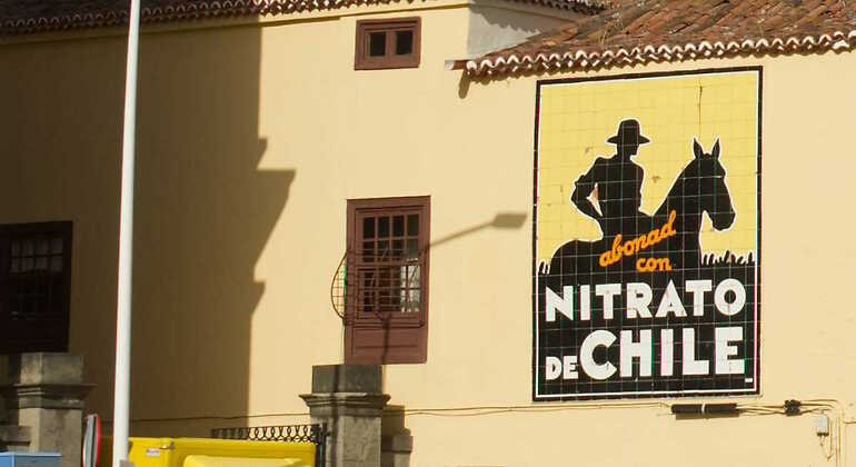 Cartel de Nitrato de Chile en La Palma