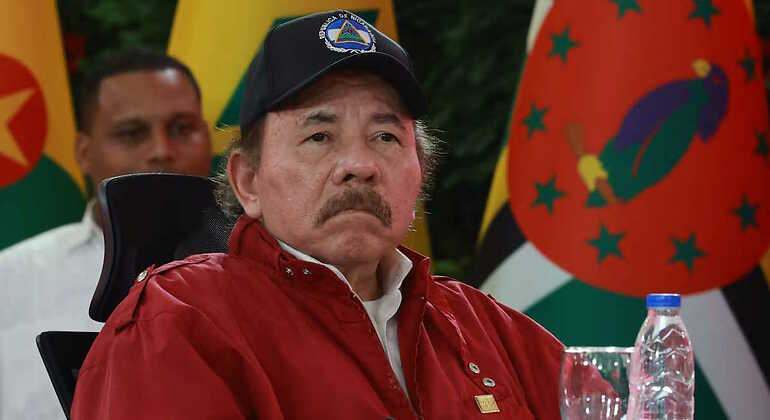 El presidente de Nicaragua Daniel Ortega