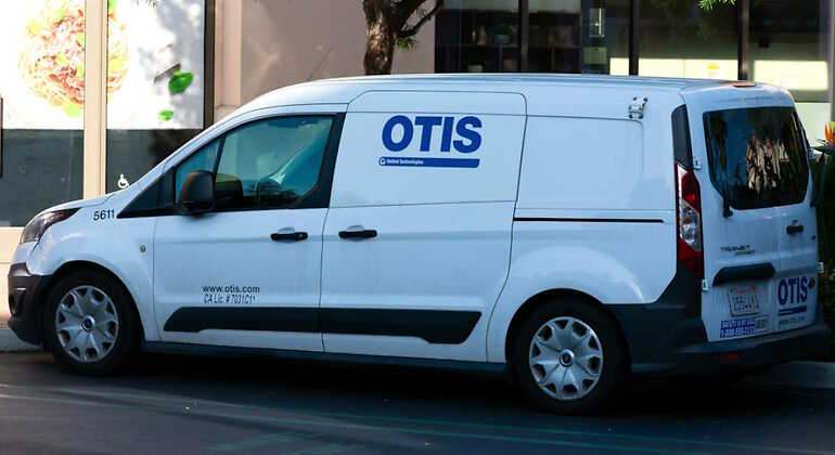 Furgoneta de mantenimiento de Otis