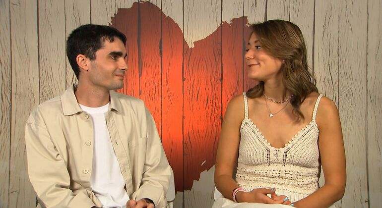 La pareja en el plató decide si quieren seguir juntos