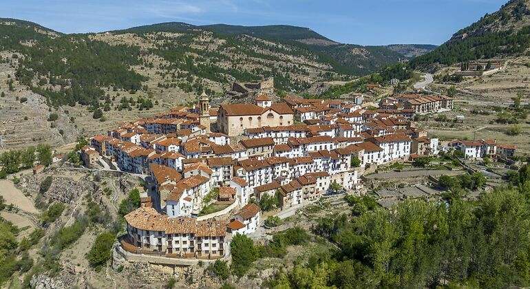 Vista aérea de Linares de Mora