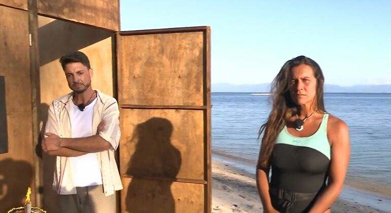 Laura y Carlos discuten en Supervivientes
