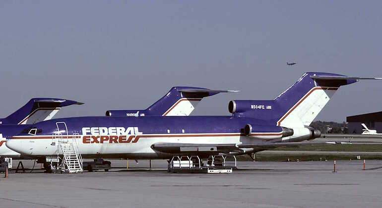 Avión de Federal Express