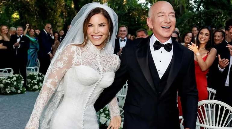 Bezos y señora