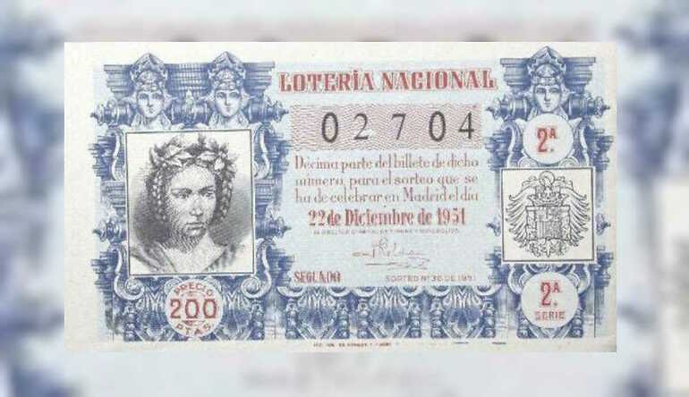 Billete premiado