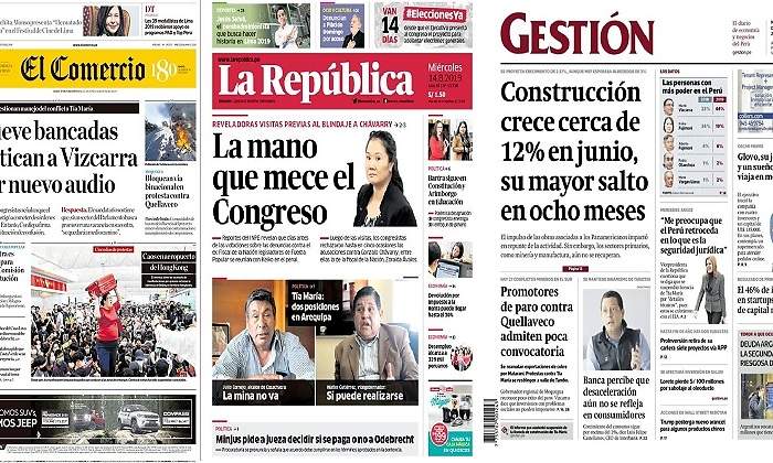 Revista de prensa del Per