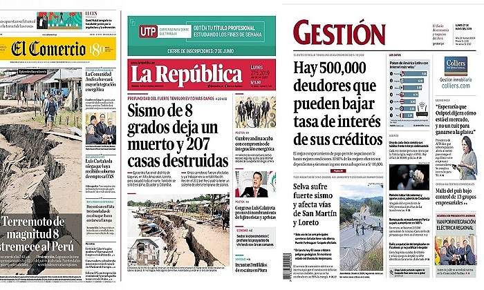 Revista de prensa del Per