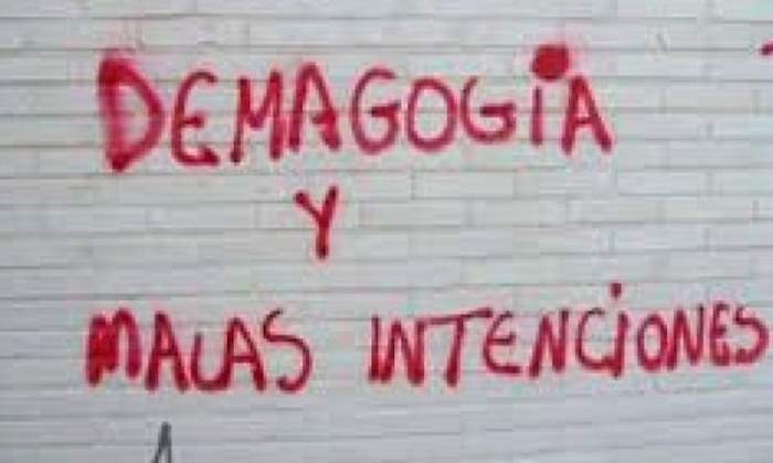 demagogia gafiti