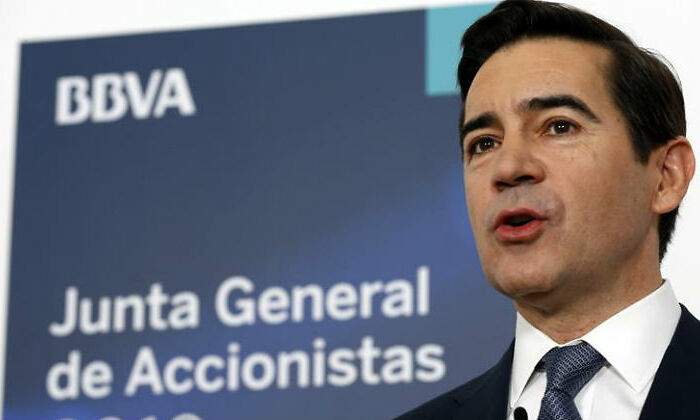 El presidente de BBVA Carlos Torres