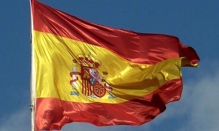 Fotos con la bandera de espana
