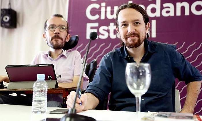 Pablo Iglesias y Pablo Echenique